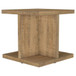 Cortona - Square Engineered Wood End Side Table - Mango