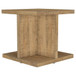 Cortona - Square Engineered Wood End Side Table - Mango