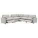 Collins - 6 Piece Modular Power Reclining Sectional - Gray