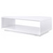 Paseo - Rectangular Cocktail Coffee Table - White High Gloss