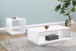 Paseo - 2 Piece Coffee And End Table Set - White High Gloss