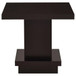 Reston - 3 Piece Square Coffee And End Table Set - Cappuccino