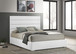 Felicity - Upholstered California King Bed - White