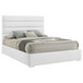 Felicity - Upholstered California King Bed - White