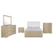 Ladera - 5 Piece Queen Bedroom Set - Light Elm