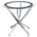 Brooke - 3 Piece Round Coffee And End Table Set - Chrome