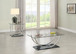 Danville - 2 Piece Glass Top Coffee And End Table Set - Chrome