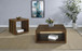Frisco - 2 Piece Coffee And End Table Set - Dark Pine