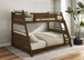 Holden - Wood Veneer Twin Over Full Bunk Bed - Walnut