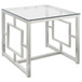 Merced - 2 Piece Rectangular Coffee And End Table Set - Nickel