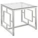 Merced - 3 Piece Rectangular Coffee And End Table Set - Nickel
