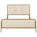 Arini - California King Panel Bed - Cream And Sand Wash