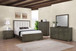 Gran Park - 5 Piece Queen Bedroom Set - Dark Cocoa
