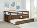 Carlsbad - Wood Twin Captains Bed With Trundle - Medium Brown