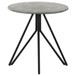 Hadi - 2 Piece Round Smarttop Coffee And End Table Set - Cement