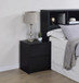 Westpark - 2-Drawer Nightstand LED Lights And USB - Black