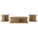 Cortona - 3 Piece Coffee And End Table Set - Mango
