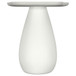 Perth - 20" Side Table With Cloud-Shaped Top - Off White