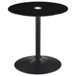 Ganso - 3 Piece Round Glass Top Coffee And End Table Set - Black