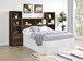 Westpark - 3 Piece Full Bedroom Set Bookcase Headboard - Pine