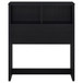Westpark - 3 Piece Twin Bedroom Set Bookcase Headboard - Black