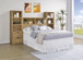 Westpark - 3 Piece Full Bedroom Set Bookcase Headboard - Mango