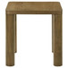 Castlewood - Engineered Wood Accent Side End Table - Brown Oak