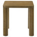 Castlewood - Engineered Wood Accent Side End Table - Brown Oak