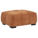 Octavia - Fabric Upholstered Rectangular Ottoman - Orange