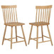 Andrews - Windsor Counter Height Dining Side Chair (Set of 2) - Light Ash