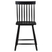 Andrews - Windsor Counter Height Dining Side Chair (Set of 2) - Black