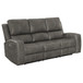 Brickston - 3 Piece Triple Power Reclining Sofa Set - Charcoal