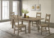 Cardova - 5 Piece Extension Table Dining Set - Vineyard Oak