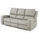 Brickston - Triple Power Reclining Sofa - Gray