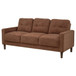 Bowen II - Fabric Upholstered Track Arm Sofa - Rust