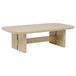 Kailani - Coastal Rectangular Cocktail Coffee Table - Beige Oak