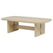 Kailani - Coastal Rectangular Cocktail Coffee Table - Beige Oak