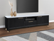 Kara Modern TV Stand Black B1400-9 by Crown Mark