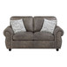 Pinnacle - Loveseat - Dark Brown