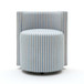 Alyssa - Striped Rolling Desk Chair
