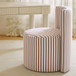 Alyssa - Striped Rolling Desk Chair