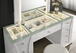 Ivette White Luminous Smart Vanity Set