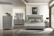 Cassandra Contemporary Bedroom Collection in Gray B63 by New Era Innovations
