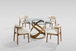 Dimi Clear Glass Dining Set