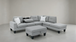Star Contemporary Sectional in Fabric