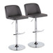 Tintori - Bar Stool With Footrest Set