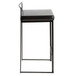 Fuji - Stackable Counter Stool With Cushion - Black Metal