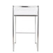 Fuji - Counter Stool Steel With Cushion - Stainless Steel
