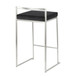 Fuji - Counter Stool Steel With Cushion - Stainless Steel