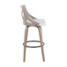 Charlotte - 30" Fixed-Height Barstool (Set of 2) - White